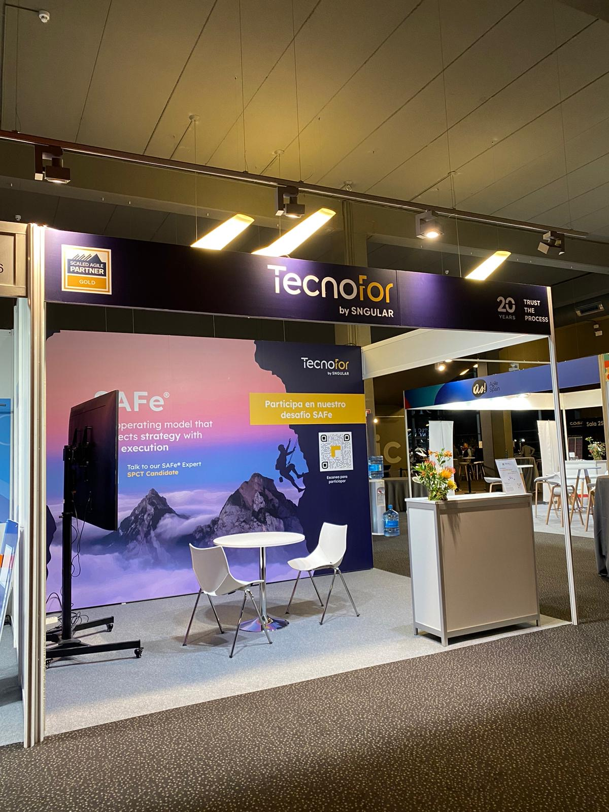 Tecnofor SAFe Stand — Tecnofor