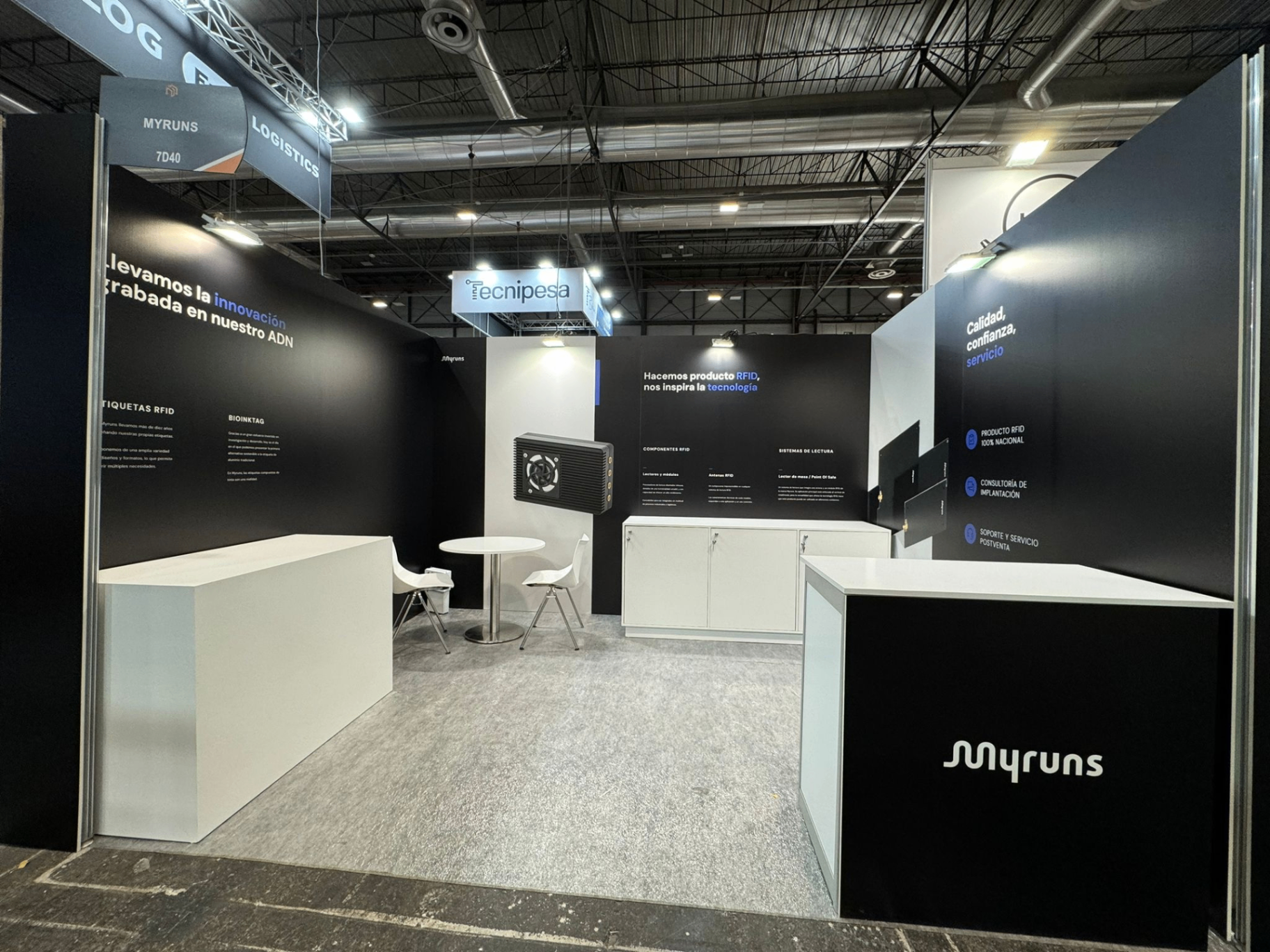 Myruns RFID Booth — Myruns